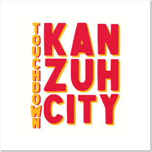 Touchdown Kan Zuh City Posters and Art